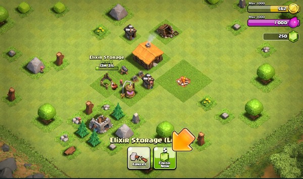 Скриншот игры Clash of Clans